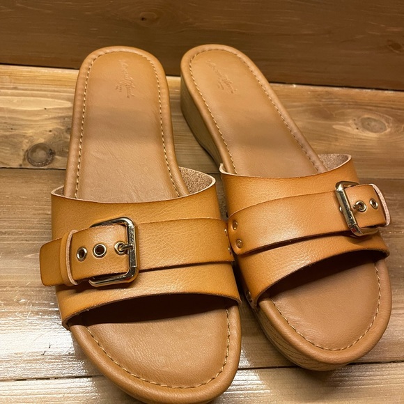 Universal Threads Slip On Slides Sandals Women’s Size 9.5 - Picture 4 of 14